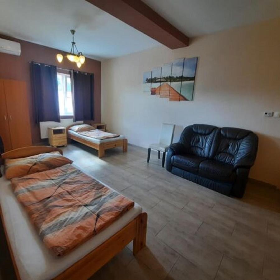 Ikszt Vendeghaz Hotel Dávod Buitenkant foto